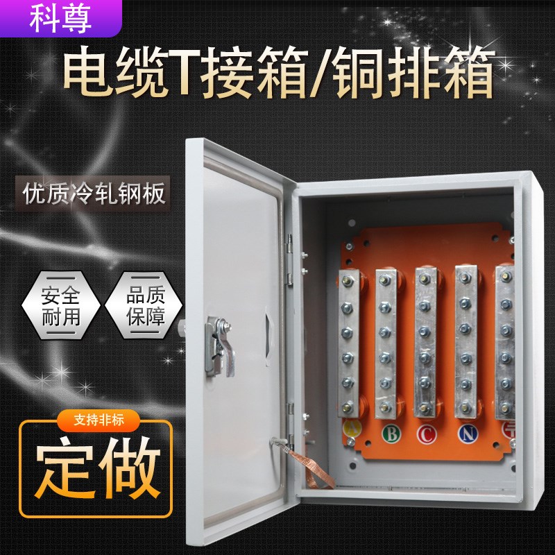 矿物质低压电缆分支箱铜排T接箱楼层转接箱分流箱电缆接线端子箱