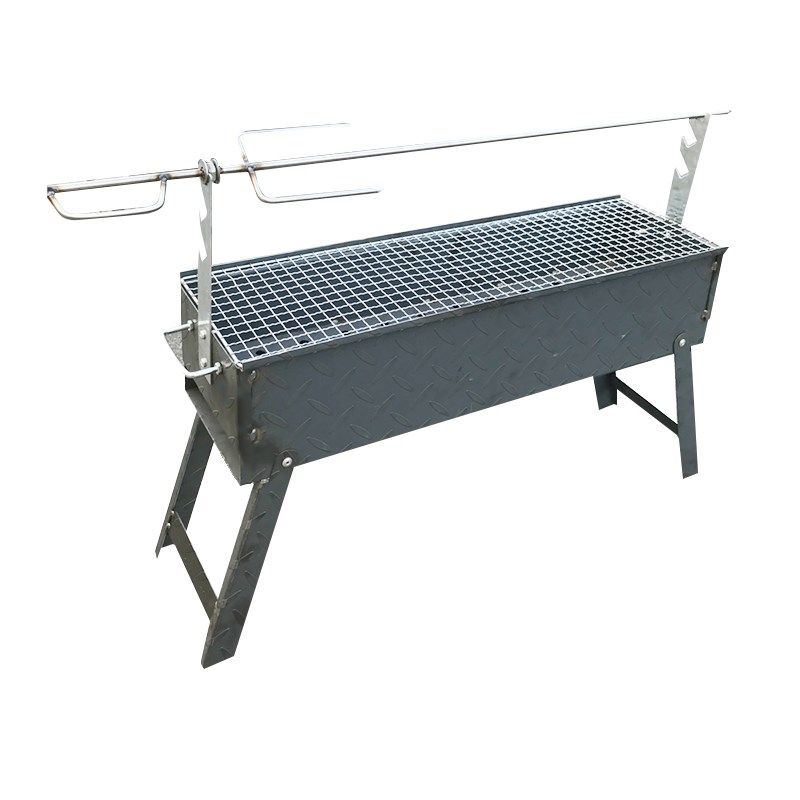 加厚烤羊腿炉子折叠烤肉架户外羊肉串商用碳烤炉羊排鸡兔烧烤架子