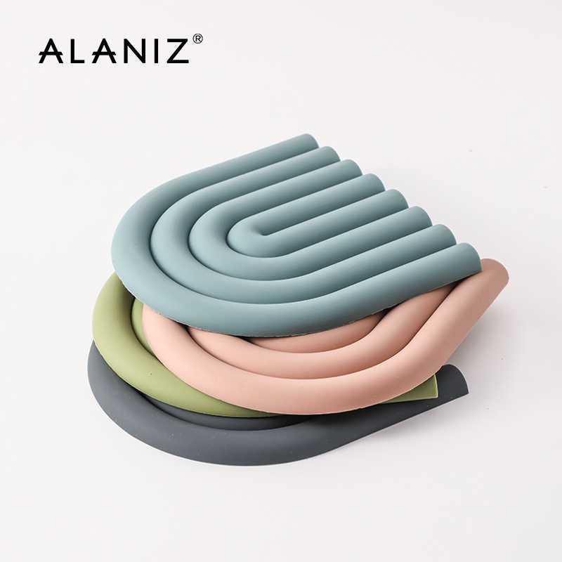 alaniz南兹皮特-硅胶隔热垫简约餐厅桌垫创意厨房耐高温防烫垫子
