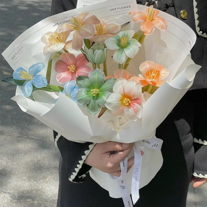 母亲节全国郁金香进口花束玫瑰鲜花速递同城深圳广州上海北京生日