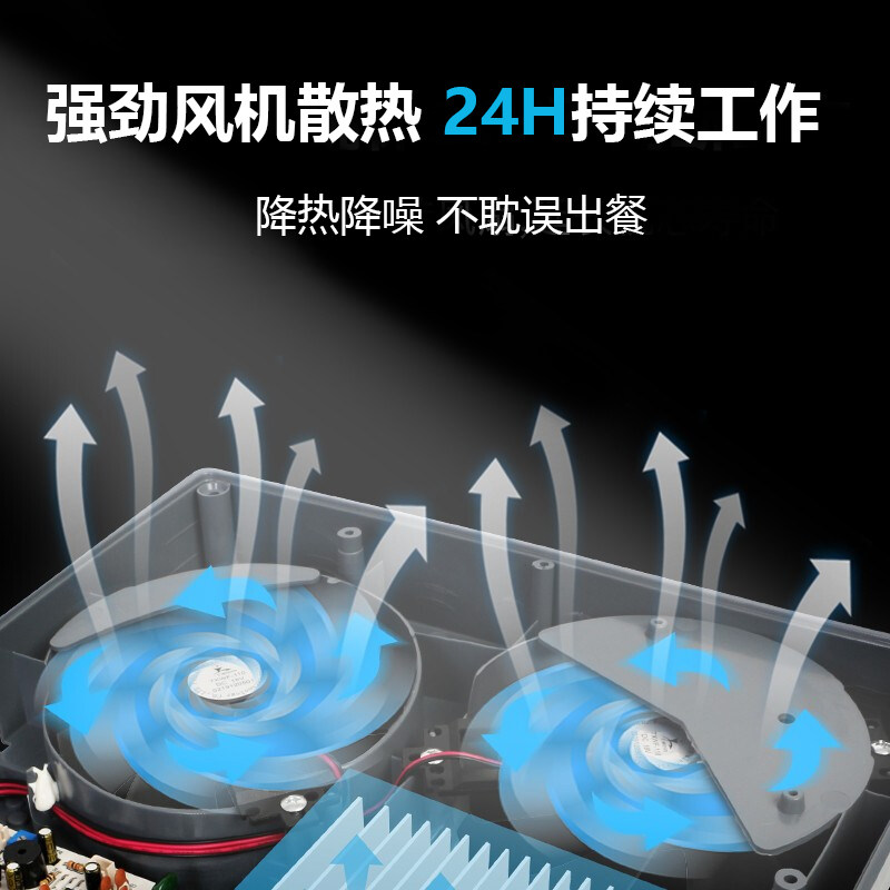 商用电陶炉多头四六头煲仔炉电灶大功率3500W双头多眼商业电磁炉