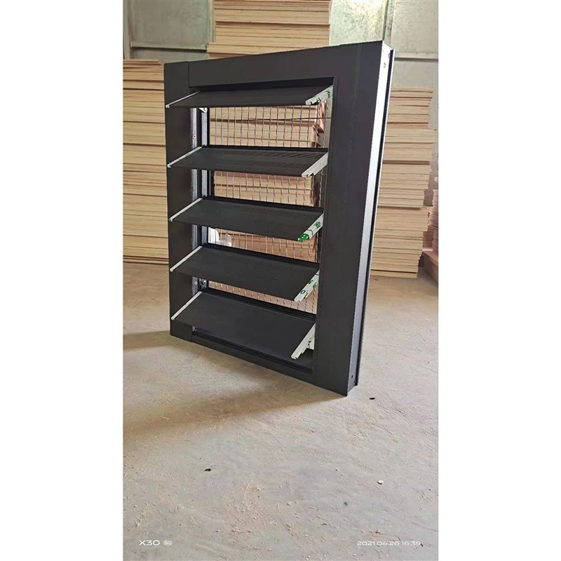 新款铝合金鸽舍通风口鸽棚百叶窗鸽舍手动通风窗鸽具用品定做包邮