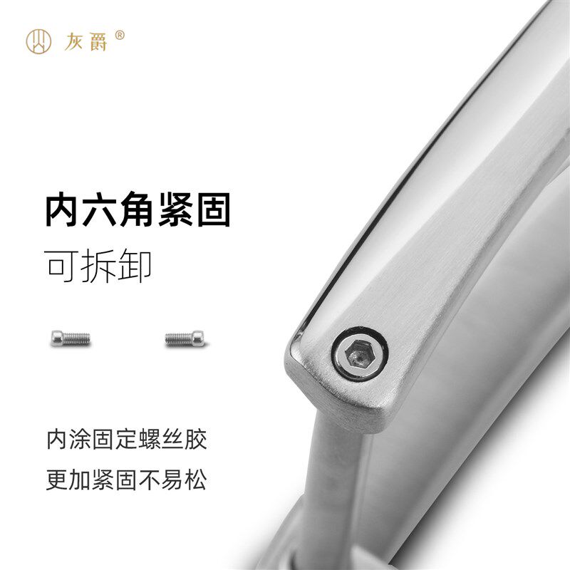 304不锈钢皮带头针扣防过敏可拆卸男士腰带扣头裤带头不掉色打孔
