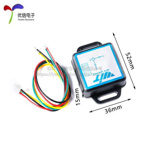 六轴九轴加速度陀螺仪模块WT61C WT901C转TTL/232 角度传感器模块