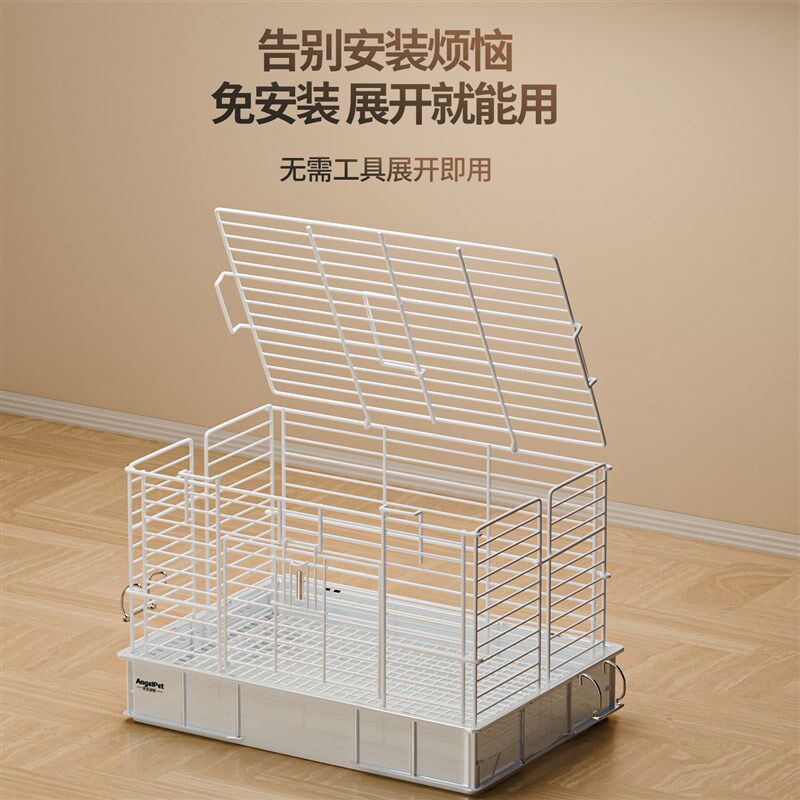 兔子笼子专用防喷尿特大号家养荷兰猪笼养豚鼠室内豪华宠物窝别墅
