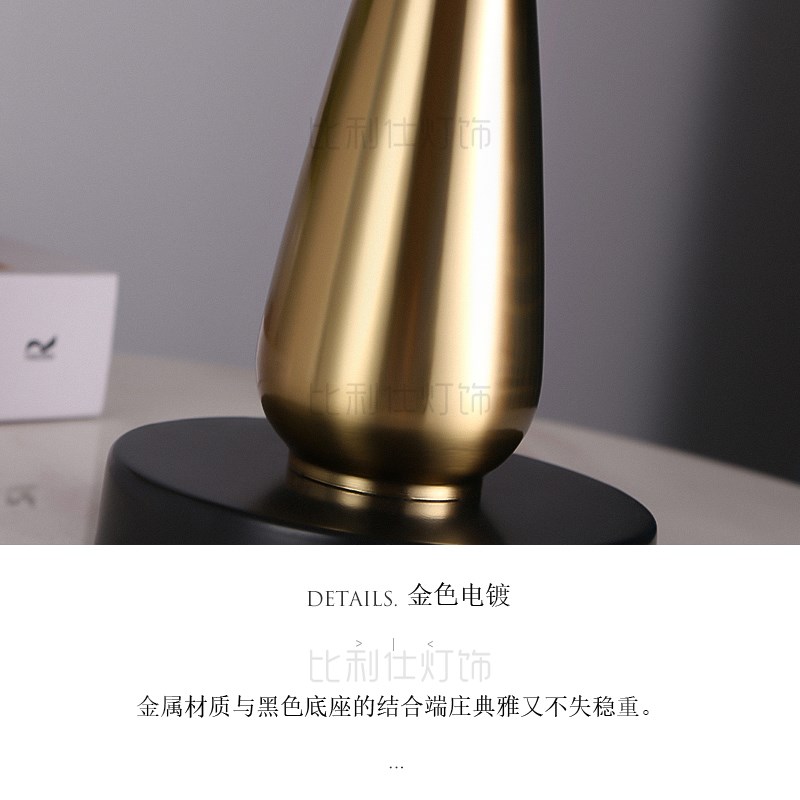 新款台灯卧室网红ins少女风创意高级氛围感轻奢led床头灯触摸感应