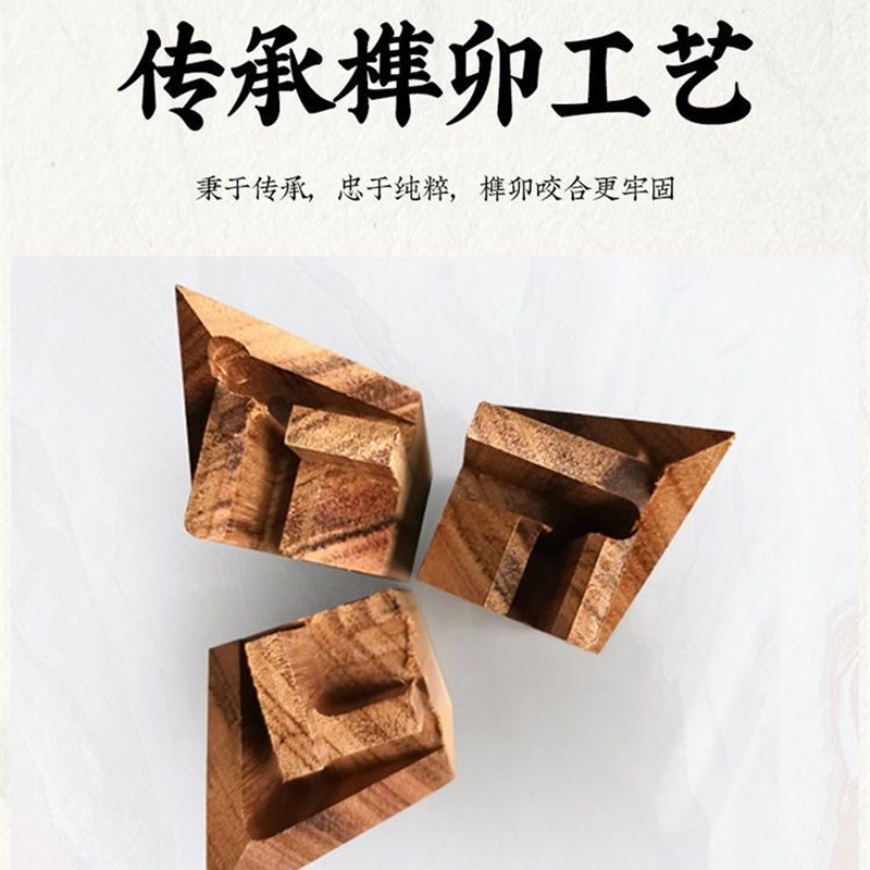 全实木花梨木餐桌椅组合菠萝格木雕花家用红木吃饭桌带转盘大圆桌