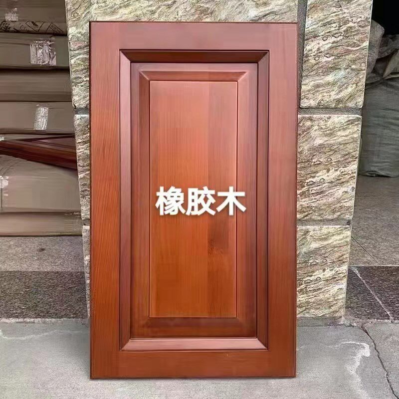 橱柜门衣柜厨房橱柜衣柜榻榻米书柜阳台洗衣柜欧式橡胶木烤漆门板