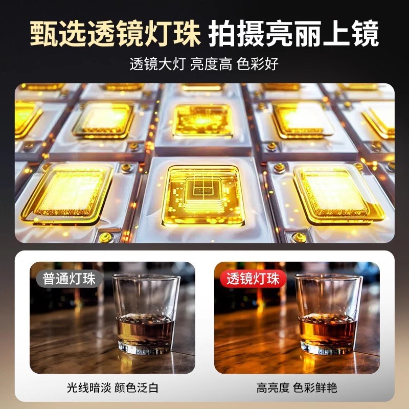 折叠摄影棚小型拍摄道具电商拍照静物台led灯箱白底图珠宝饰品手