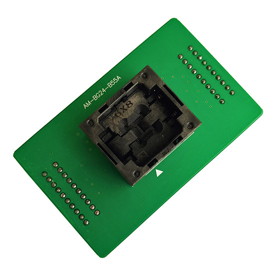 硕飞SP325/328编程器专用烧录座: AM-BG24-B55A烧录座