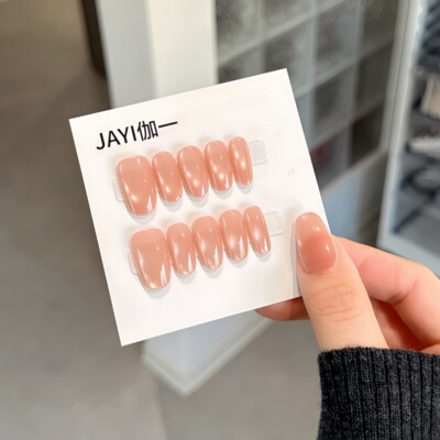 纯欲冰透晶石玻璃珠猫眼穿戴甲