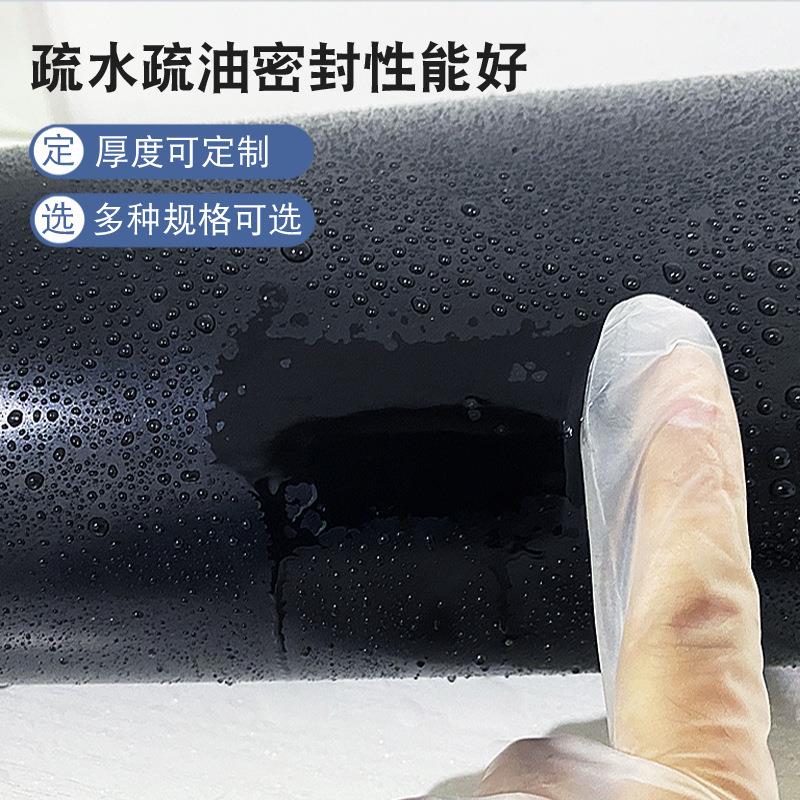 .工业丁腈3mm耐油橡胶板防水耐磨胶皮黑色绝缘氯丁密封橡胶皮胶垫