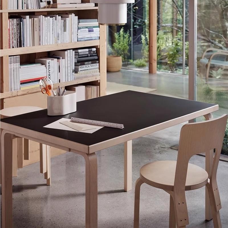 中式简约温馨圆餐桌家用餐厅实木小圆桌 会议室洽谈休闲桌子