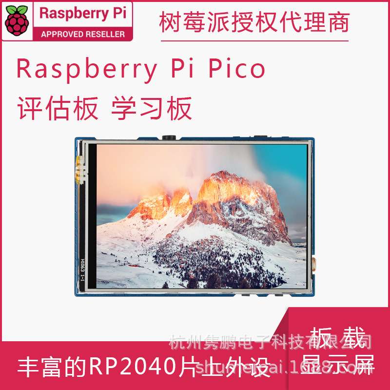 树莓派Pico评估板 板载丰富的RP2040片上外设