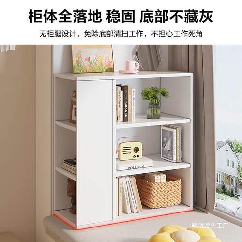飘窗阳台置物柜书柜榻榻米矮柜窗台柜置物架卧室储物柜家用杂物柜