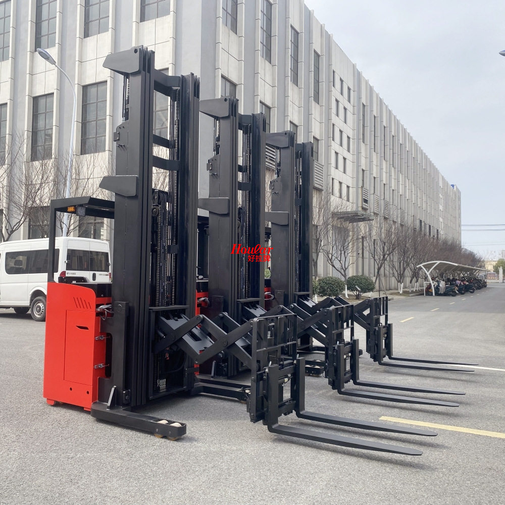 【双剪叉前移式】好拉电动叉车2吨1.6吨深位叉托盘堆高车堆垛车