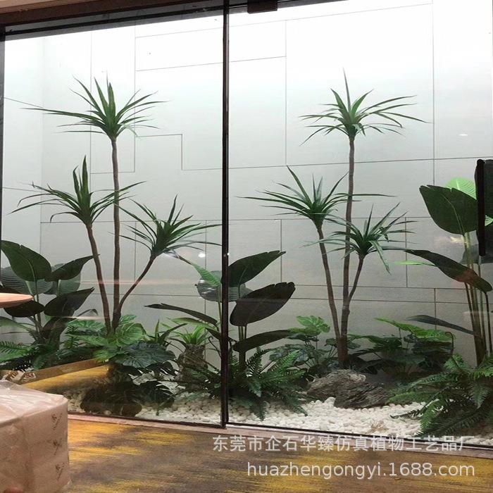 仿真龙铁树龙血铁室内外景观装饰摆件大盆景植物厂家