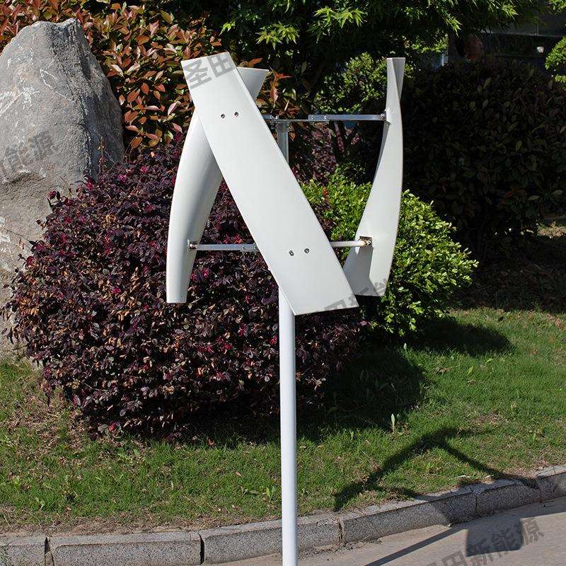 风力发电机家用垂直轴HQ型风光互补太阳能路灯工程新能源12v24v