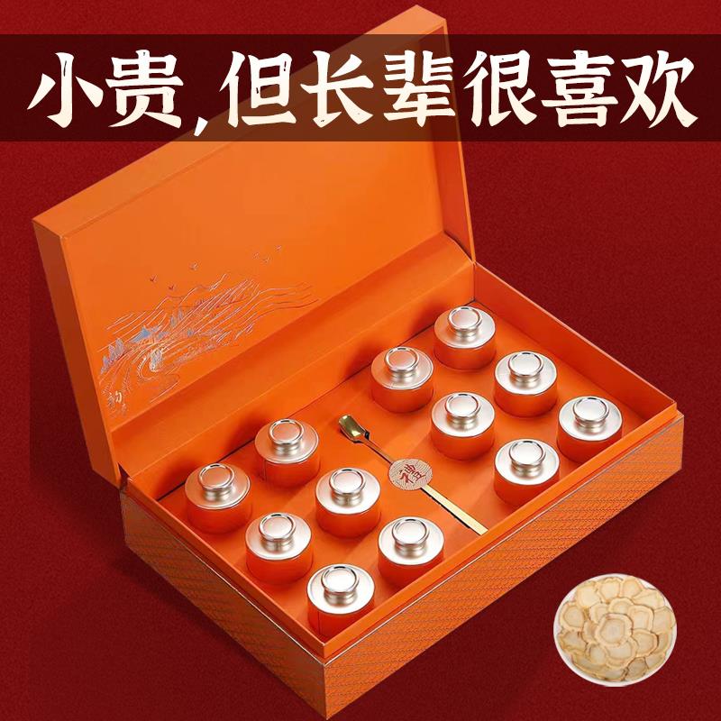 新年礼物送长辈高档父亲爸爸妈妈中老年人年会年货节礼品春节礼盒