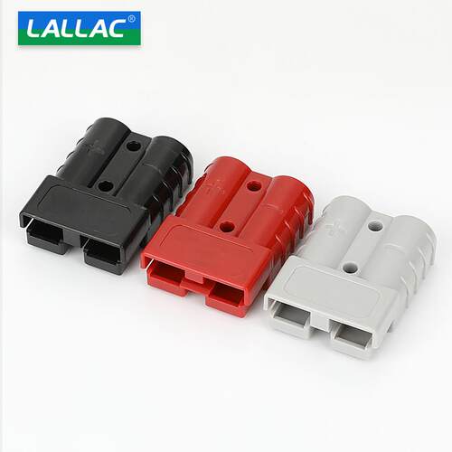 LALLAC 电动堆高机蓄电池充电头电瓶连接器50a120a175a350a接插件