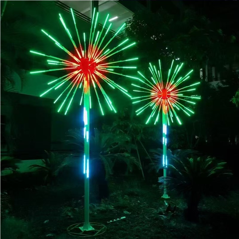 360度立体声控APP摇控烟花彩灯节日婚庆户外氛围灯小区庭院亮化灯