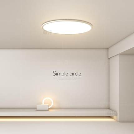 圆形客厅灯led吸顶主灯灯现代简约房超薄卧室间XD2020-0灯创意餐