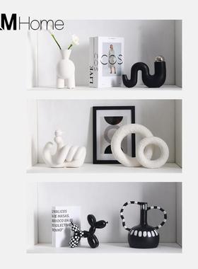 现代简约品客厅饰摆件家居饰品软装高档轻奢工摆艺品电视酒柜D097