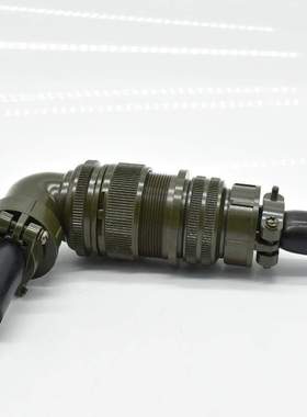 5015系列航空插头MS3108A28-11P连机器22芯弯头转直头