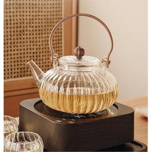 玻璃壶蒸茶煮茶器耐高温电陶炉烧水壶单泡茶壶家用大容量茶具套装