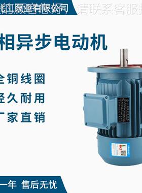 YE03 相异步电动机YE-16M2三-2 15W交3流494电机2极卧式电机