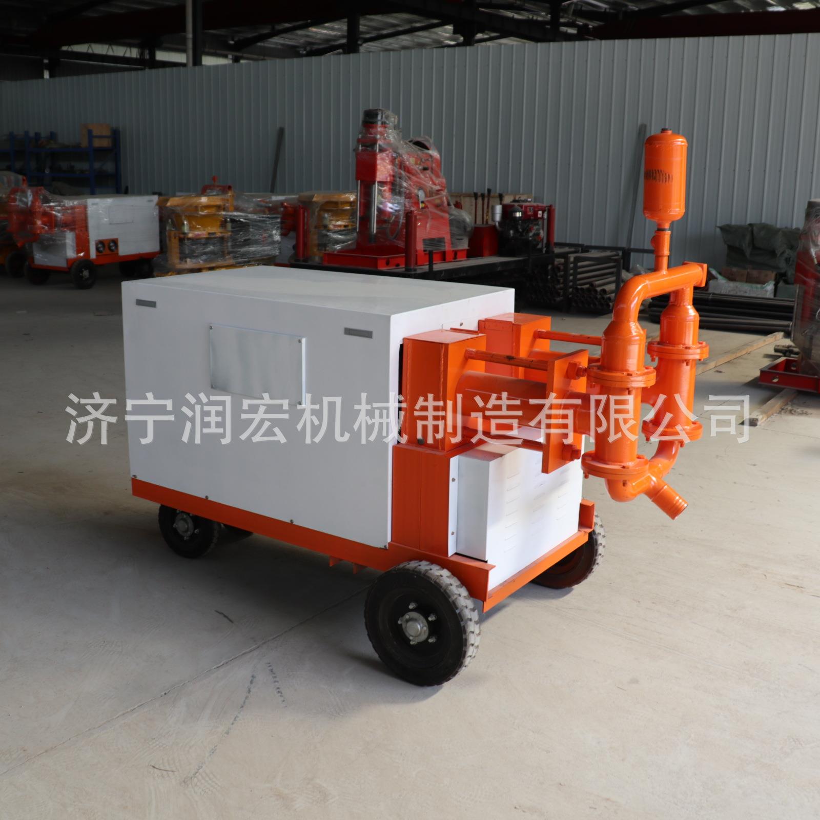 电动液压砂浆注浆机双缸大流量水泥砂浆压浆泵高扬程高压砂浆泵