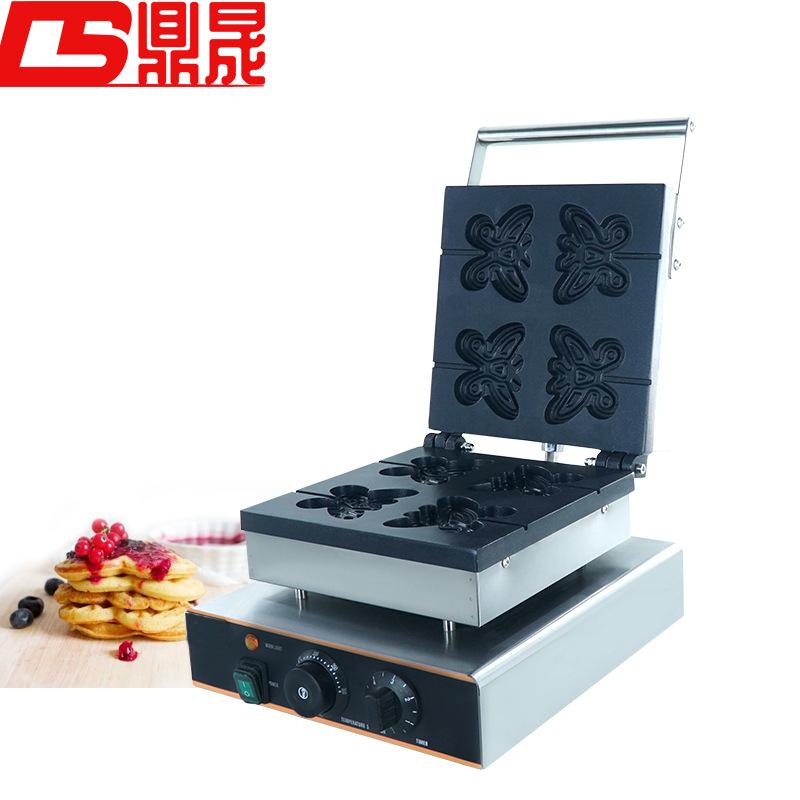 鼎晟葵花机 DS-2204 香酥机系列 烤饼机 华夫饼小吃设备