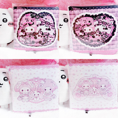 小羊贴纸打包可爱异形文创大贴纸封口贴便宜可爱文创贴贴