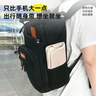 火车折叠凳高铁无座椅子便携式折叠椅板凳地铁排队凳子户外小马扎