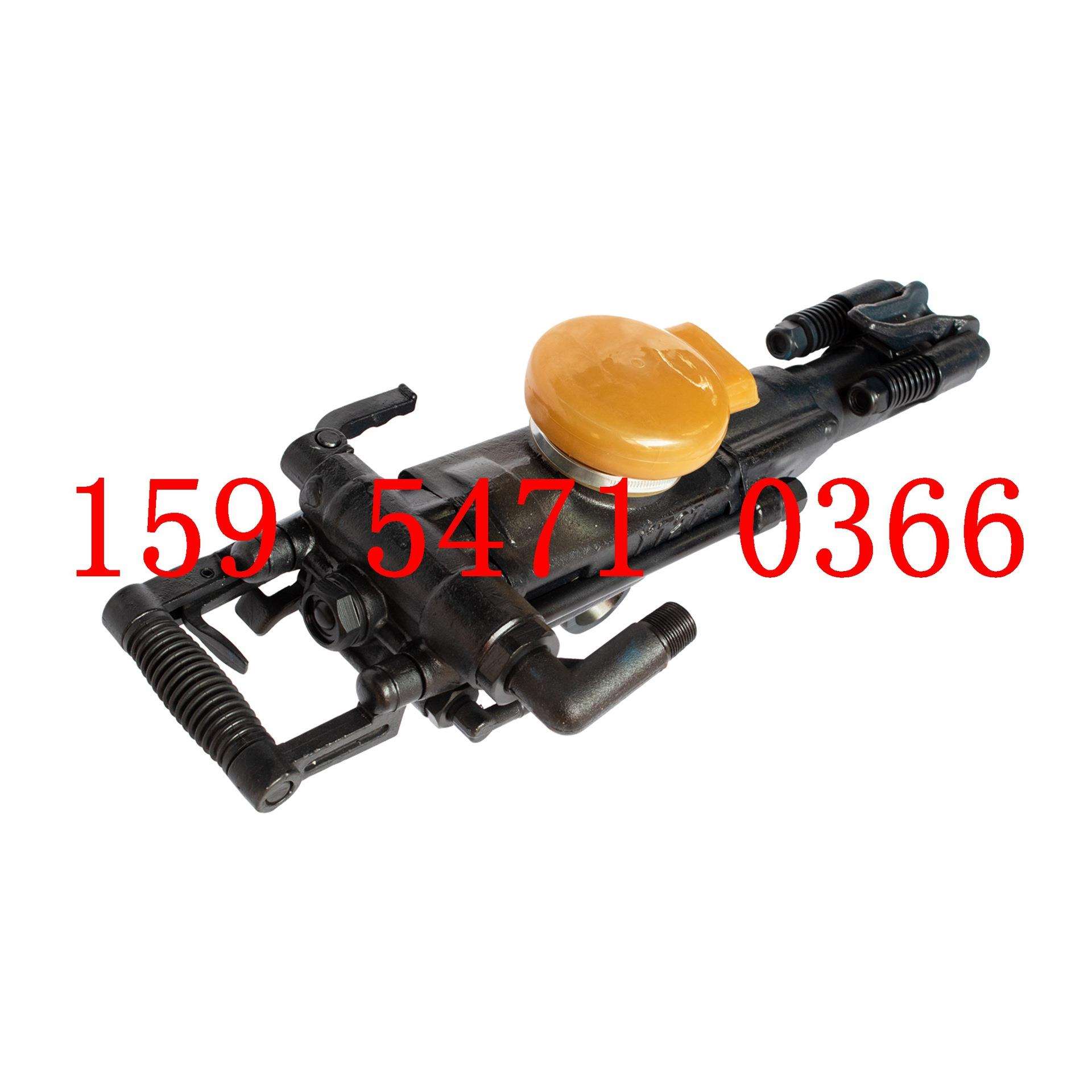 YT27气动凿岩机黑色矿用气腿式隧道打孔钻眼工具