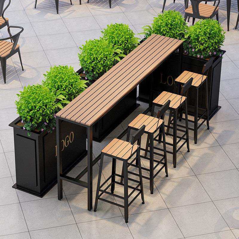 北欧户外塑木吧台桌椅奶茶店咖啡厅庭院阳台靠墙靠窗长条高脚桌椅,玩具/童车/益智/积木/模型,毛绒/玩偶/公仔/布艺类玩具,淘宝优惠券,粉丝福利购,淘宝优惠卷