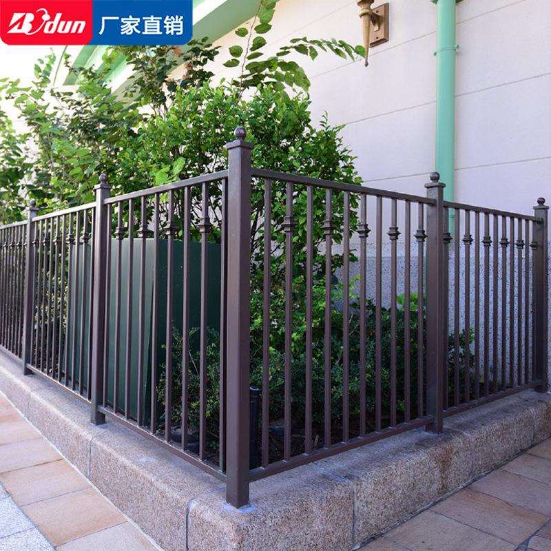 博盾锌钢顶楼护栏别墅庭院栅栏铝艺围墙栏杆铁艺室外花园围栏新款