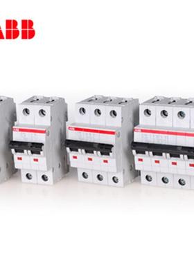 ABB断路器S200系列10KA空气开关2P C特性63A S202M-C63