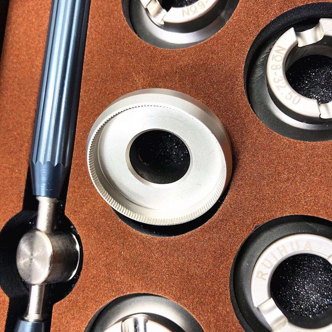 修表工具 5537劳LS表开 7头开表器 30.5-36.5mm表开 齿纹开