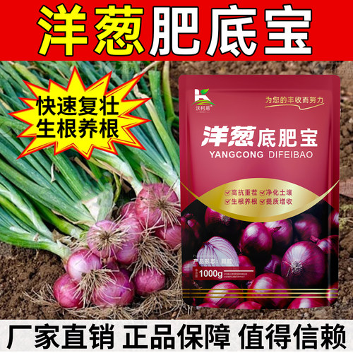 沃柯易洋葱底肥宝高抗重茬净化土壤提高养分吸收率提质增收专用