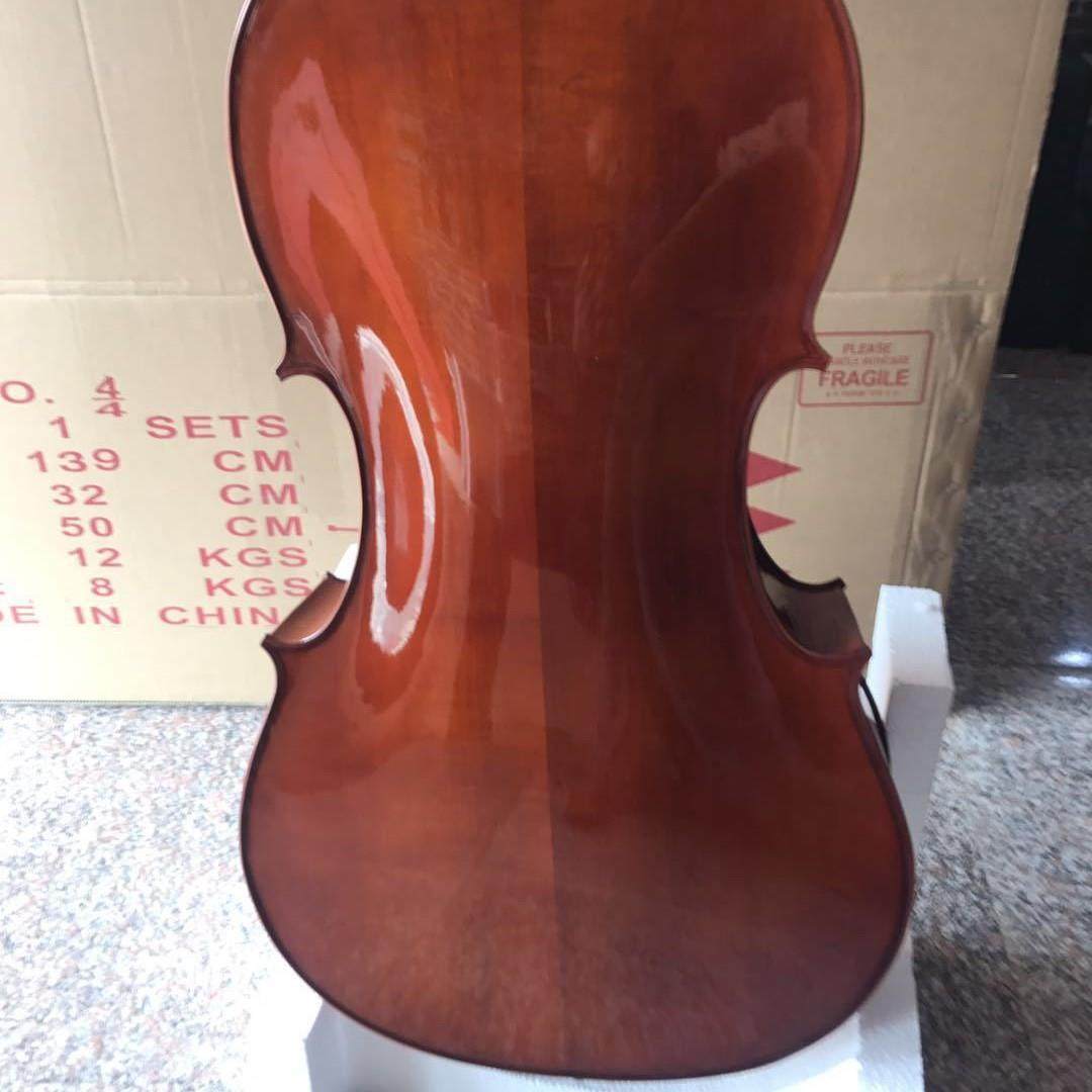 复古大提琴西洋乐器送大提琴盒专业演出乐器工厂直销大提琴