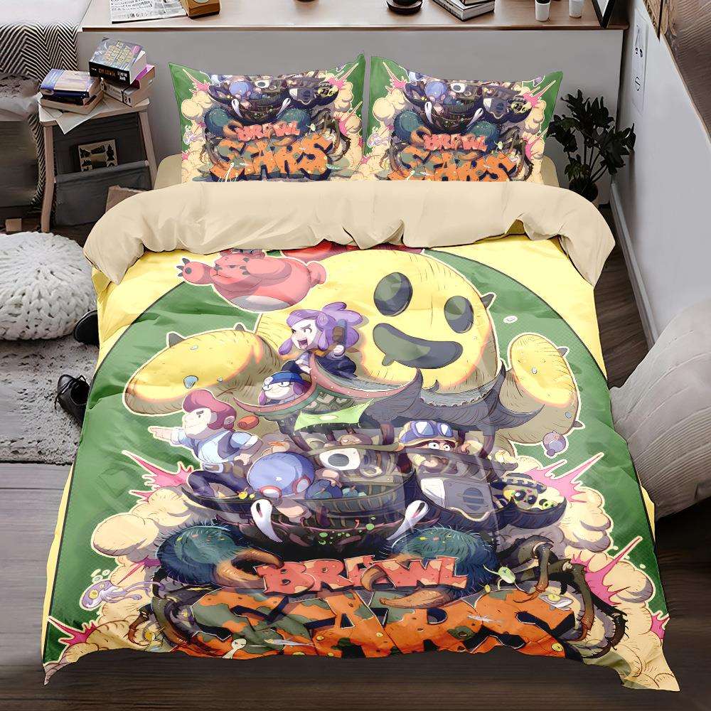 传说之下涤纶磨毛四件套印花男生宿舍家居被罩床上用品床单床笠