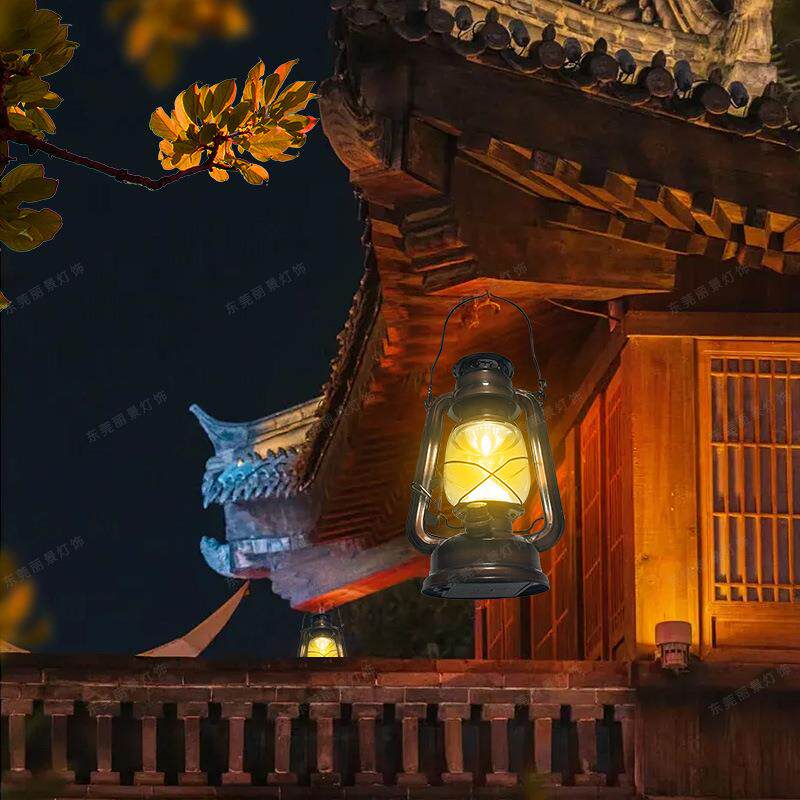 复古马灯户外氛围灯景区文旅夜游古镇街道城楼庭院灯树挂灯吊挂灯