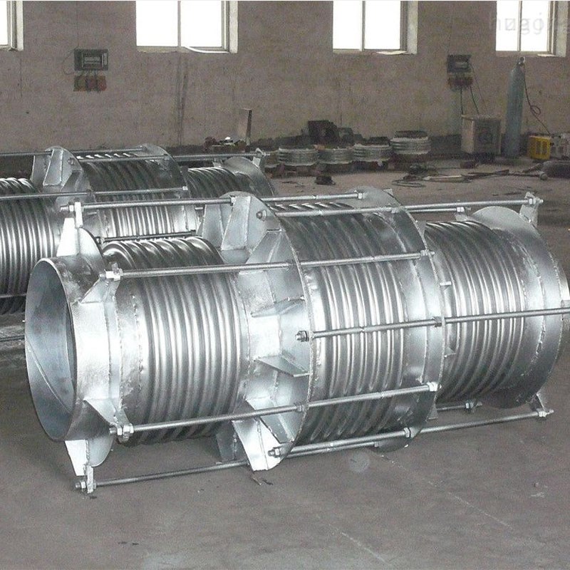 旁通直管腰鼓复式不锈钢波纹膨胀节BZPP内N外压力平衡波纹补偿器