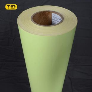 蓄光膜自发光材料 可喷夜光刻字膜 飞机过道荧光贴纸长条