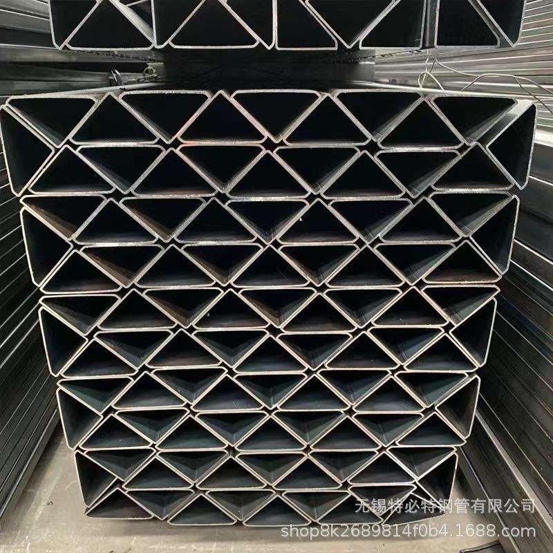 无锡焊管厂家 三角形焊管55*55*75现货 Q195三角铁管 异型家具管