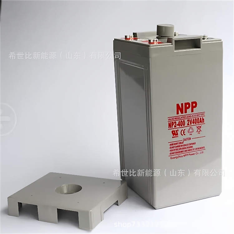 NPP耐普蓄电池NP2-400太阳能通信基站 2V400AH工业配套免维护电池