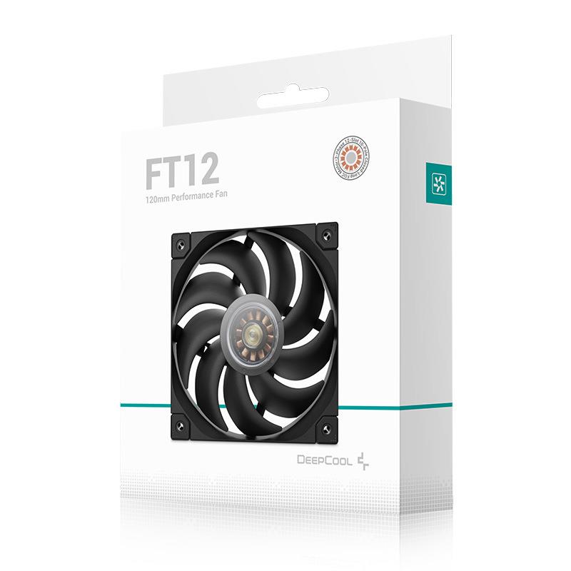 九州风神FT120散热风扇三相十极电机台式电脑12cm机箱风压扇