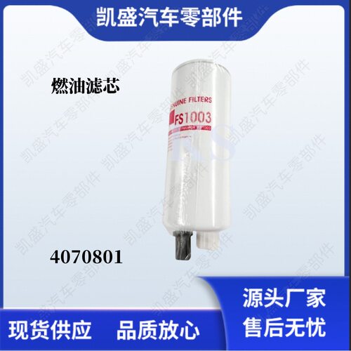 用于康明斯发动机油水分离器4070801卡车工程机械柴油滤芯FS1003