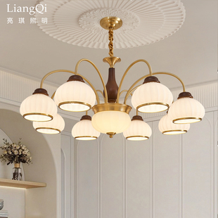 法式复古客厅吊灯2026年新款高级感大厅主灯中古风主卧室餐厅灯具